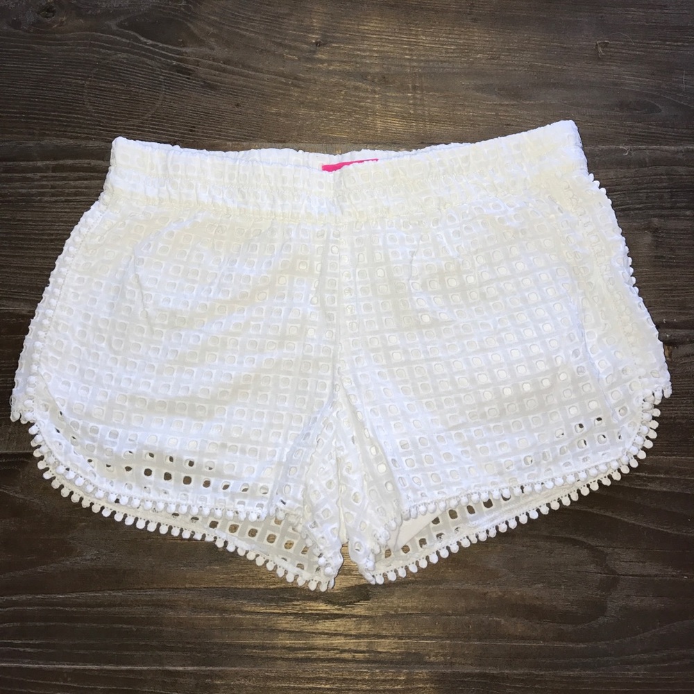 Lily Pulitzer for Target white shorts- size small